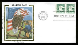 U.S. FDC #2112 Colorano "Silk" Cachet Los Angeles, CA "D Rate" - Picture 1 of 1
