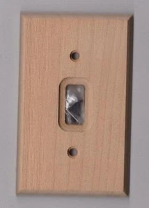 AMERICAN TACK & HARDWARE SINGLE TOGGLE SWITCH NATURAL UNFINISHED (C182T)* - Picture 1 of 1
