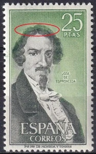 España 1972 Edifil 2072 VARIEDAD pelo estampado en dos colores (14) - Imagen 1 de 1
