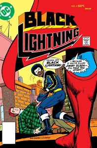 BLACK LIGHTNING #4 COMIC COVER 11"x17" POSTER PRINT
