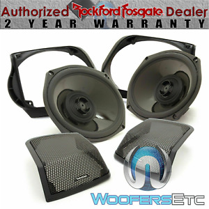 ROCKFORD FOSGATE TMS69BL14 6"X9" SPEAKERS KIT SELECT 2014 UP HARLEY MOTORCYCLES