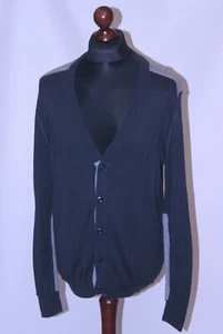 Cárdigan de algodón seda para hombre Hugo Boss Koone talla XL - Imagen 1 de 9