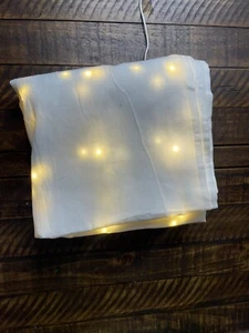 Pottery Barn Teen Fairy Light Sheer Curtain 52x96 NWOT One Panel - Picture 1 of 4