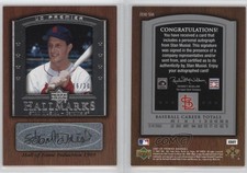 2007 Upper Deck Premier Hallmarks Auto /20 Stan Musial #HM-SM Auto HOF