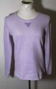 GILLIGAN & O'MALLEY Lavender Fleece Sleep Top Size S/P - Picture 1 of 6