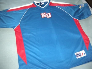 KANSAS UNIVERSITY JAYHAWKS ATHLETIC SHIRT SIZE LARGE NEW - Picture 1 of 5