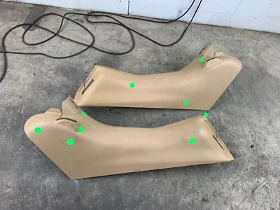 Chevrolet Corvette 1997-2004 C5 OEM BRONCEADO cinturón de seguridad conjunto de molduras de pilar B 97-04 *LEER* Foto 1 de 4