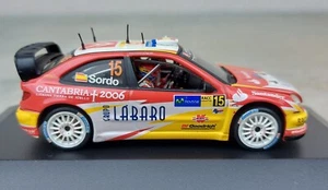 Citroen Xsara WRC Sordo-Marti rally Catalunya 2006 1:43 Vitesse - Foto 1 di 9