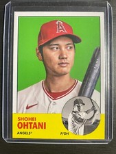 2022 Topps Archives Shohei Ohtani Background Variation Green #1 PR~450 Angels