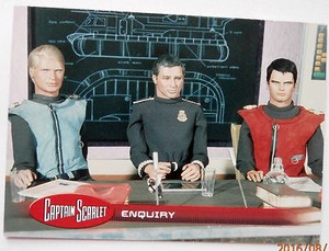 CAPTAIN SCARLET - Card #30, Enquiry - Unstoppable Cards 2015