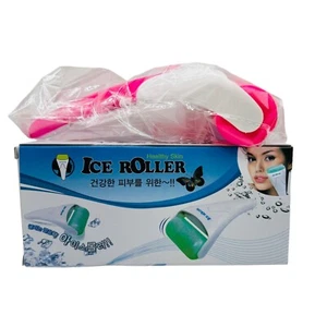hand operating ice roller, great for your skin, pink - Picture 1 of 6