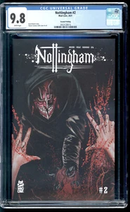Nottingham 2 CGC 9.8 NM/M 2nd Print Variant Mad Cave 2021 - Picture 1 of 2