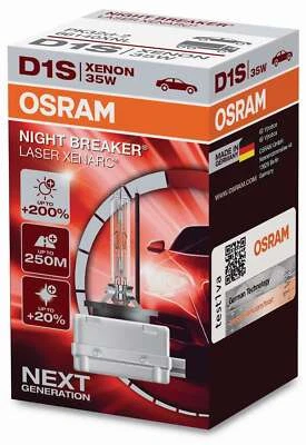 Osram D1S 12/24V 35W PK32D-2 XENARC NIGHT BREAKER LASER +200% 1Stk. - Bild 1 von 3