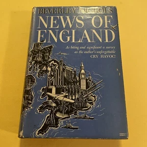 News Of England or A Country Without a Hero By Beverley Nichols 1st edition 1938 - Picture 1 of 13