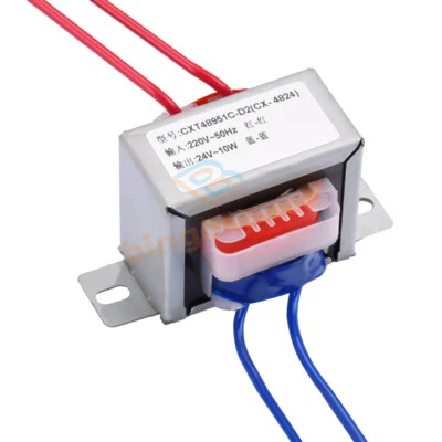 10W AC220V to AC24V Single Voltage 2-wire Output Small AC Power Transformer - Image 1 of 4