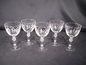 Tiffin Franciscan 17536-2 Water Goblets Set of 5 - Picture 1 of 21