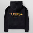 Youngla Men Oversized Pullover Hoodie Printed Jacket Sports Fitness Sweatshirt