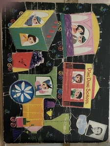 Vintage Whitman 1953 Tray Puzzle Ding Dong School Train #2609:29 - Picture 1 of 2