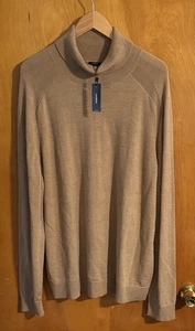 Express Rollkragenpullover Herren XL Merinowolle camelbraun - Bild 1 von 3
