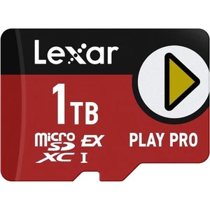 Lexar 1TB PLAY PRO microSD Express Card 900 / 600 MB/s UHS-II SDXC for Swtich 2 - Picture 1 of 5