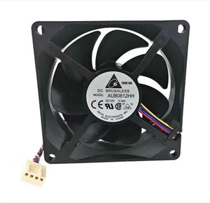 Delta Electronics AUB0812HH PWM Cooling Fan 4-pin 3250 RPM 37 CFM 80x80x25mm - Picture 1 of 3