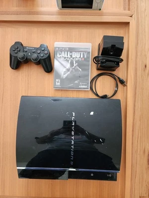 PS3 CECHA01 Backwards Compatible 60GB  with CFW and extras. - Image 1 of 4