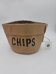 Neu mit Etikett Santa Barbara Design Studio Chips waschbarer Papierhalter Tasche Servierer 7,5"x6,5" - Bild 1 von 7