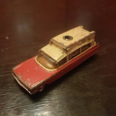 Corgi Toys 437 Superior Ambulance On Cadillac Chassis Red & Cream  Restoration - Image 1 of 4