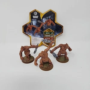 Heroscape Quasatch Hunters figure e carta esercito onda 10 Valkrill's Gambit - Foto 1 di 8