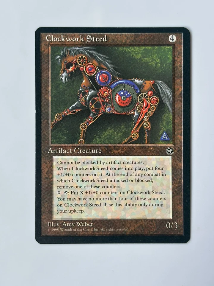 Clockwork Steed Homelands Magic the Gathering Card - Image 1 of 1
