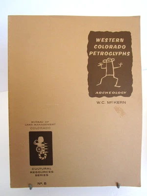 Western Colorado Petroglyphs Archeology- Cultural Resources Series No. 8 McKern - Image 1 of 4