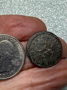 RARER 1598 Philip III Milled Hand Struck Silver Billon Coin REAL 1 Maravedi #2-K - Picture 1 of 3