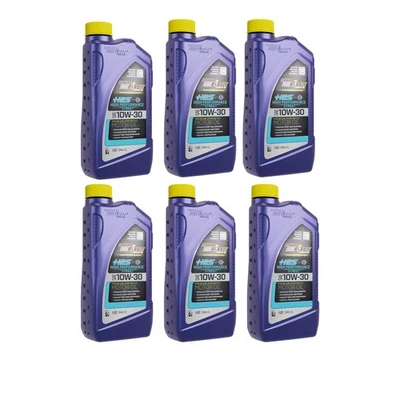 Royal Purple HPS 10W30 High Performance Engine Oil, 6 Quart Case - Изображение 1 из 4