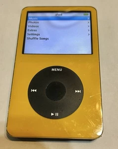 APPLE iPOD CLASSIC 5.5° Giallo 1tb SSD Wolfson DAC Atomic Mega Batteria - Foto 1 di 2
