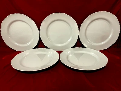 宜家 21986 5 件套白色扇贝餐盘 10 3/4 — 第 1/2 张图片