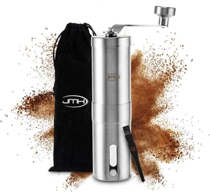Macinacaffè Manuale a Cono (Grado Di Macinatura Regolabile) – Macinacaffè in Acc - Foto 1 di 12