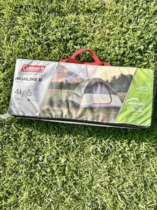 Coleman Highline II 4-Personen Kuppelzelt WeatherTec 9x7ft Backpacking Brandneu - Bild 1 von 10