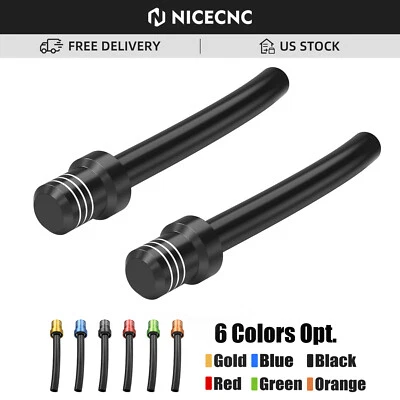 Billet Fuel Gas Cap Valve Vent Breather Hose For Honda XR650L CR CRF 125 250 450 - Image 1 of 4