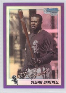 2010 Bowman Chrome Prospects Purple Refractor /999 Stefan Gartrell #BCP17