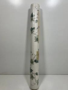 Vintage Borden Prepasted Vinyl Wallpaper Ivy 1 Double Roll 56 Sq Ft Green - Picture 1 of 7