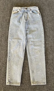 Levis VTG 90s Student 550 Blue Jeans Red Tab Tag 29x39 (26x30) Measured - Picture 1 of 14