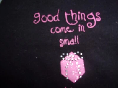 ХОРОШИЕ ВЕЩИ ПРИХОДЯТ В НЕБОЛЬШИХ УПАКОВКАХ майка собаки XS новый наружный гончая XSmall - Изображение 1 из 3