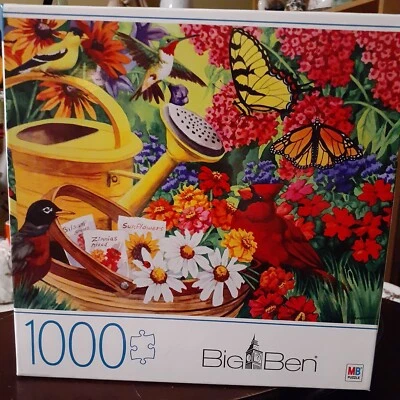 Puzzle Big Ben 1000 PC/"Garden Friends", 2019, 27x20 pulgadas. Nuevo en caja Foto 1 de 4