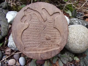 Serpiente de Mar Antiguo Extra Primitivo Madera Arroz Molde Decoración Pared Cocina China~ - Imagen 1 de 12