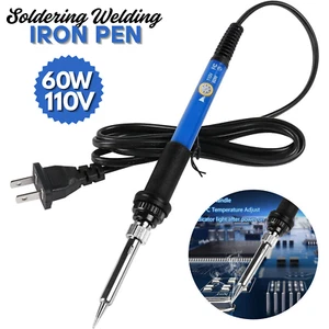 Soldering Iron Electric Gun Adjustable Temperature 60W 110V Welding Solder Wire - Picture 1 of 7
