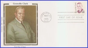 USA4 #1867 U/A COLORANO SILK FDC Grenville Clark - Imagen 1 de 1