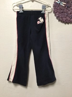 Pantalones deportivos Arizona para niñas talla 4 azul blanco rosa cachorro 176 Foto 1 de 4