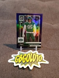 2022 Donruss Optic Purple Prizm Quinnen Williams /50 - Bild 1 von 3