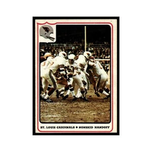 Nonskid Handoff 1976 Fleer Team Action #51 St. Louis Cardinals Football Card EX - Picture 1 of 3