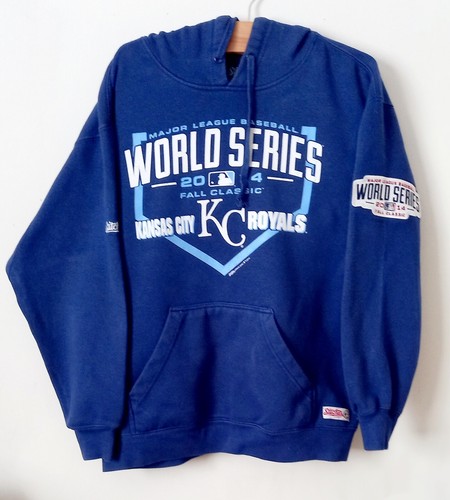 VETEMENTS Felpa con cappuccio da baseball vintage Stitches Series Kansas City Royals 2014